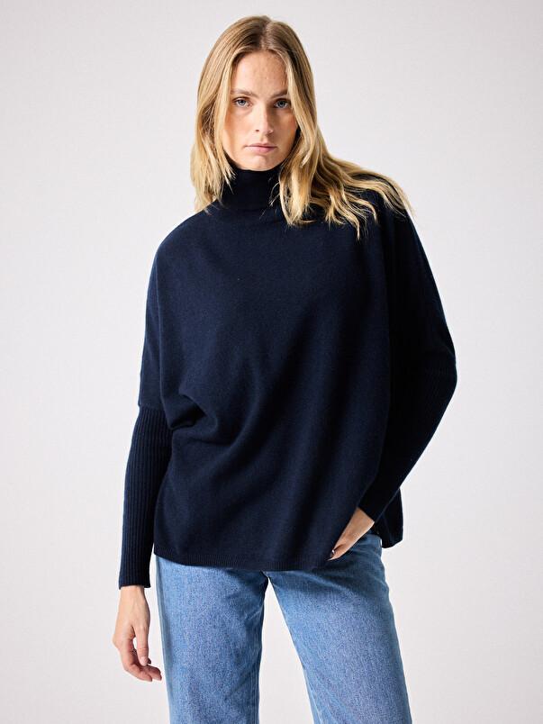 notshy Pull poncho cachemire Margareth Pull poncho cachemire 2 fils 12GG