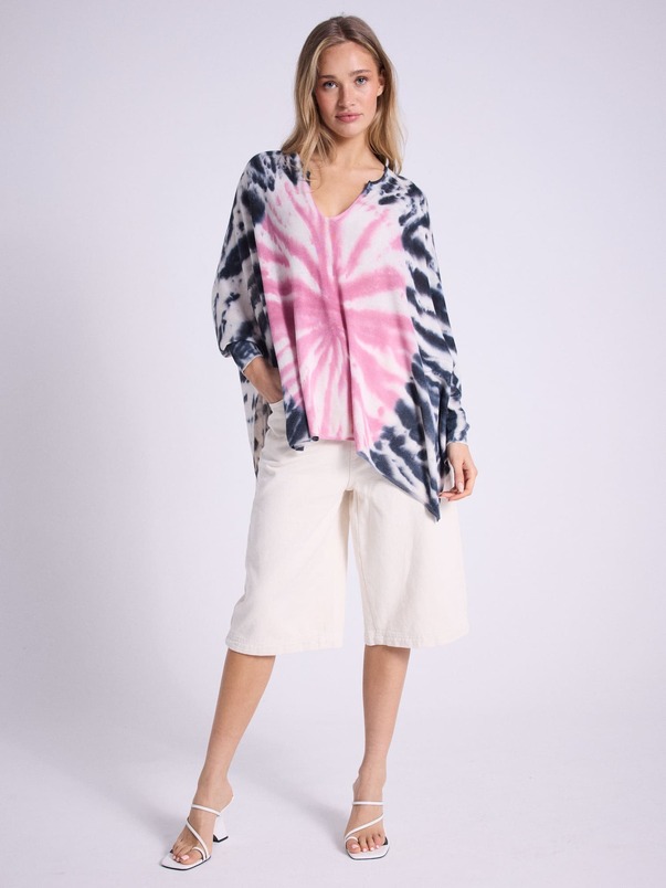 Notshy Pull Poncho Enias Pull Poncho Modal Et Cachemire Jauge 14