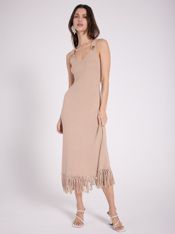 notshy Robe coton cachemire Summer Robe coton et cachemire jauge 7