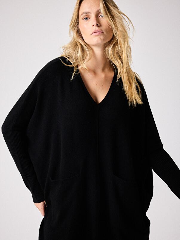 Notshy Robe Poncho Cachemire Bella Robe Poncho Cachemire 2 Fils 12GG