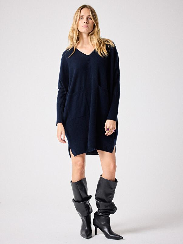 Notshy Robe Poncho Cachemire Bella Robe Poncho Cachemire 2 Fils 12GG