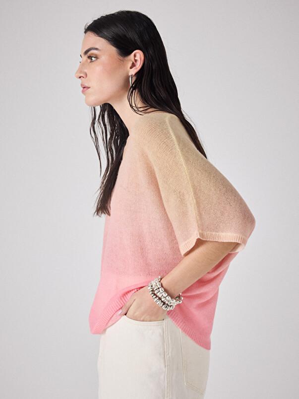 notshy T-shirt cachemire light Nyxo T-shirt cachemire 2 fils jauge 9