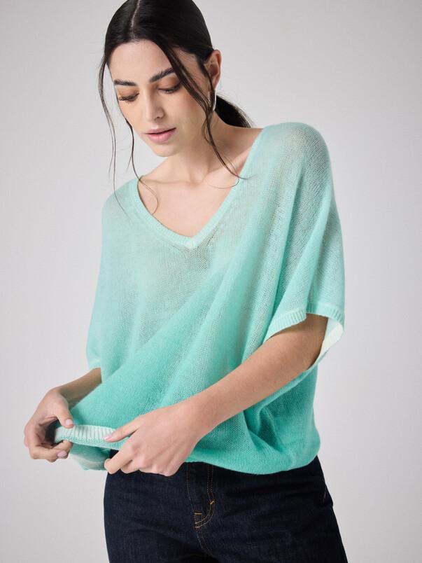 Notshy T-shirt Cachemire Light Nyxo T-shirt Cachemire 2 Fils Jauge 9