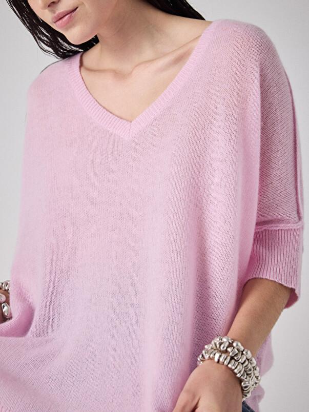 Notshy T-shirt Cachemire Light Thesee T-shirt Cachemire 2 Fils Jauge 9