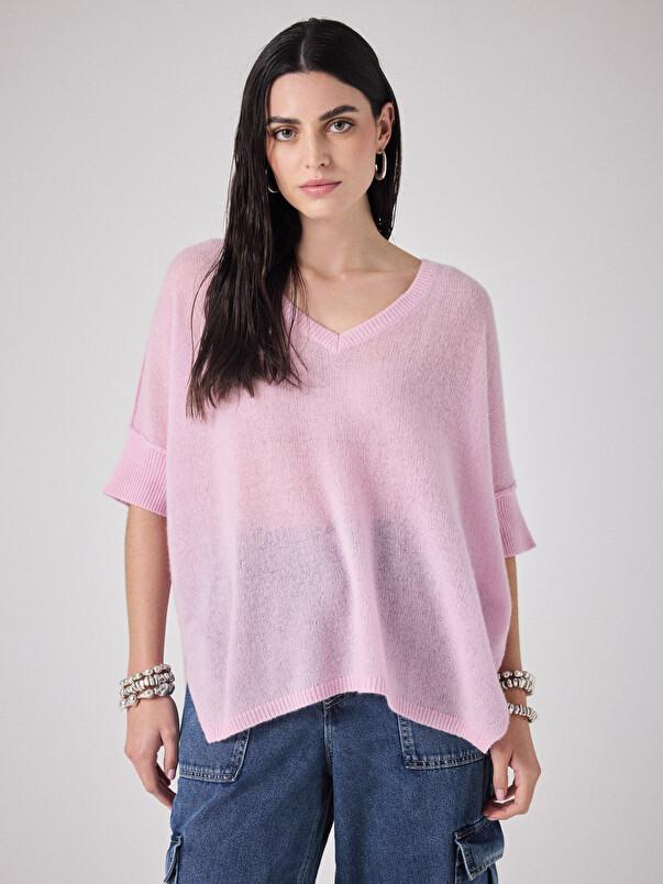 notshy T-shirt cachemire light Thesee T-shirt cachemire 2 fils jauge 9