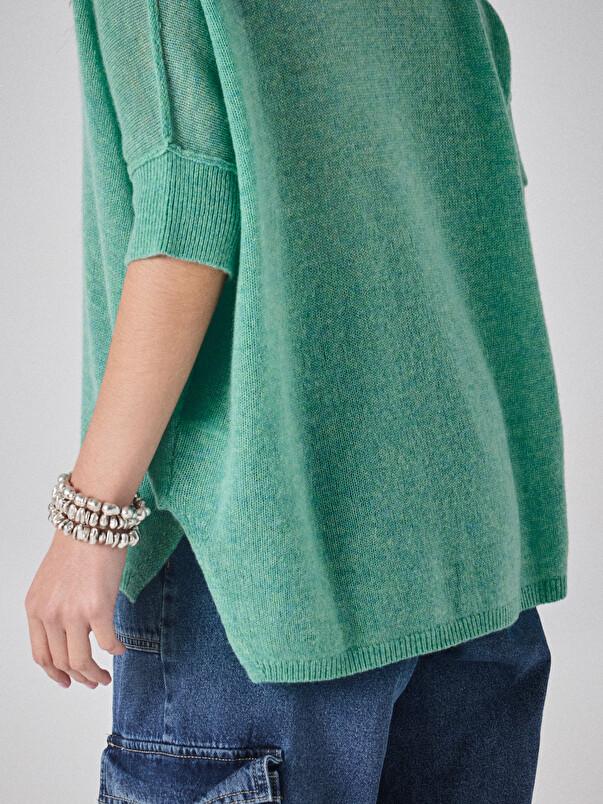 Notshy T-shirt Cachemire Light Thesee T-shirt Cachemire 2 Fils Jauge 9