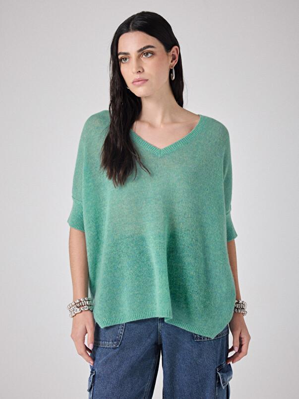 notshy T-shirt cachemire light Thesee T-shirt cachemire 2 fils jauge 9