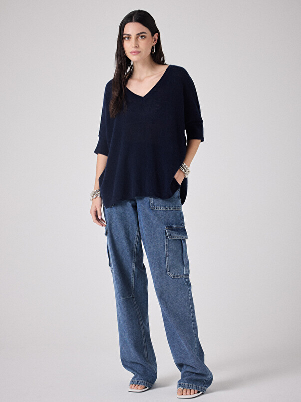 Notshy T-shirt Cachemire Light Thesee T-shirt Cachemire 2 Fils Jauge 9