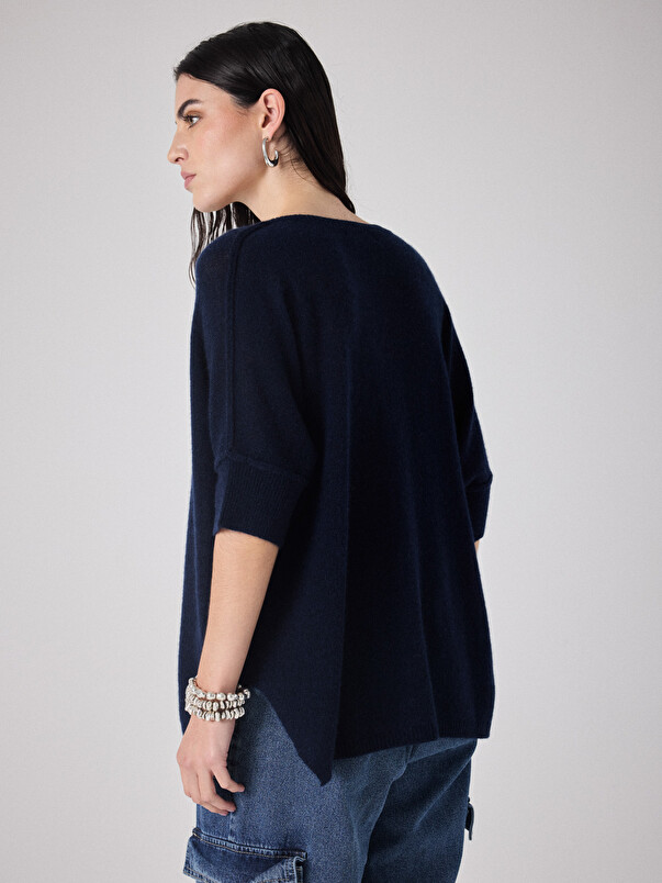 Notshy T-shirt Cachemire Light Thesee T-shirt Cachemire 2 Fils Jauge 9