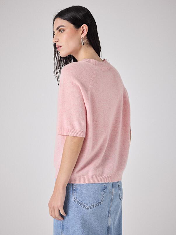 Notshy T-shirt Cachemire Loona T-shirt Cachemire 2 Fils Jauge 12