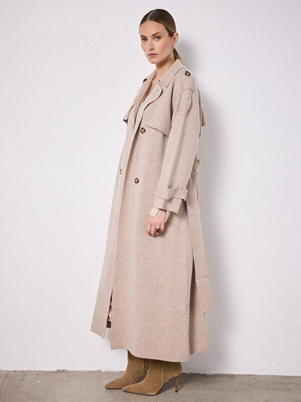 Notshy Trench Laine Cachemire Talia Trench Laine Et Cachemire 2 Fils 12GG