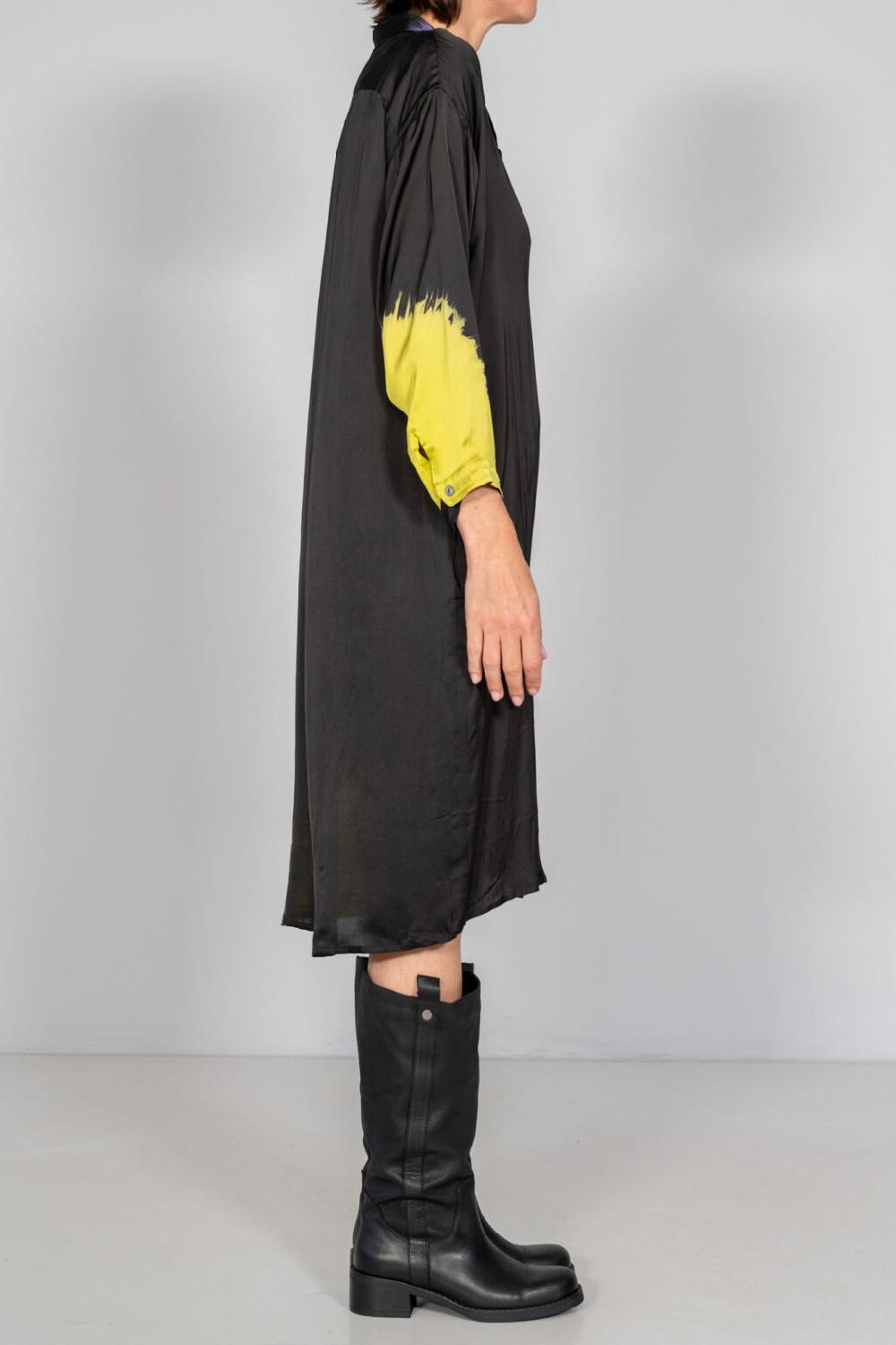 Nous Antwerp FLORENCE DRESS I Placement Ombre Blackish