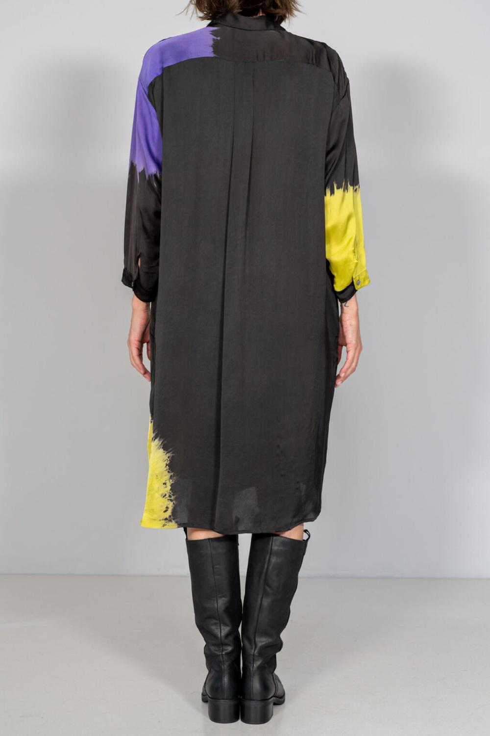 Nous Antwerp FLORENCE DRESS I Placement Ombre Blackish