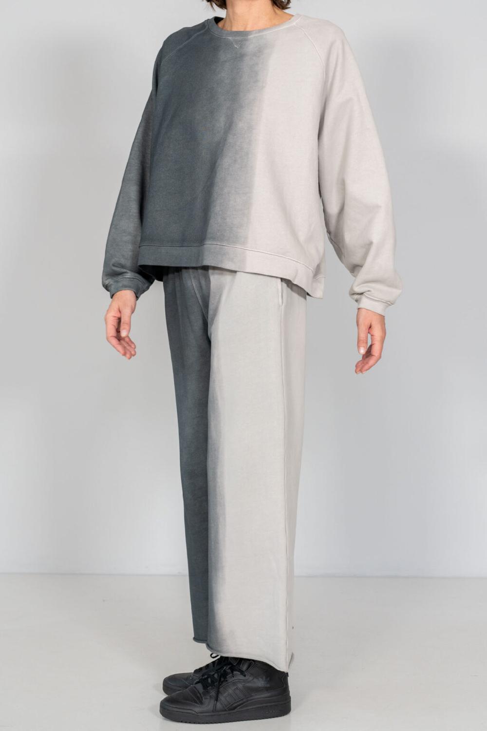 Nous Antwerp JOHNY SWEATPANTS I Vertical Ombre Blackish