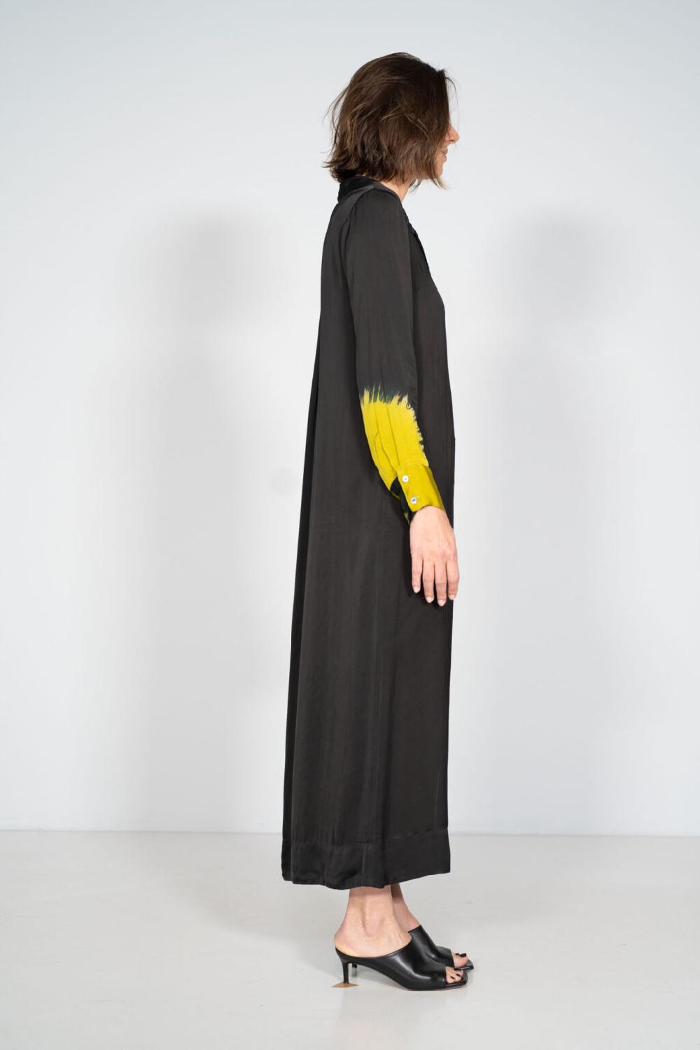 Nous Antwerp KATRIEN DRESS I Placement Ombre Blackish