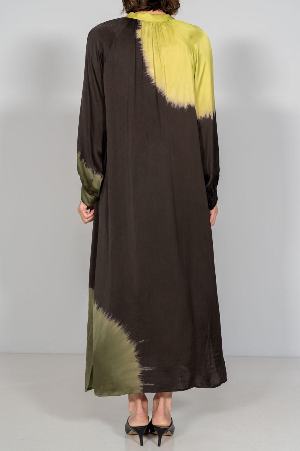 Nous Antwerp NICOLE DRESS I Placement Ombre Blackish