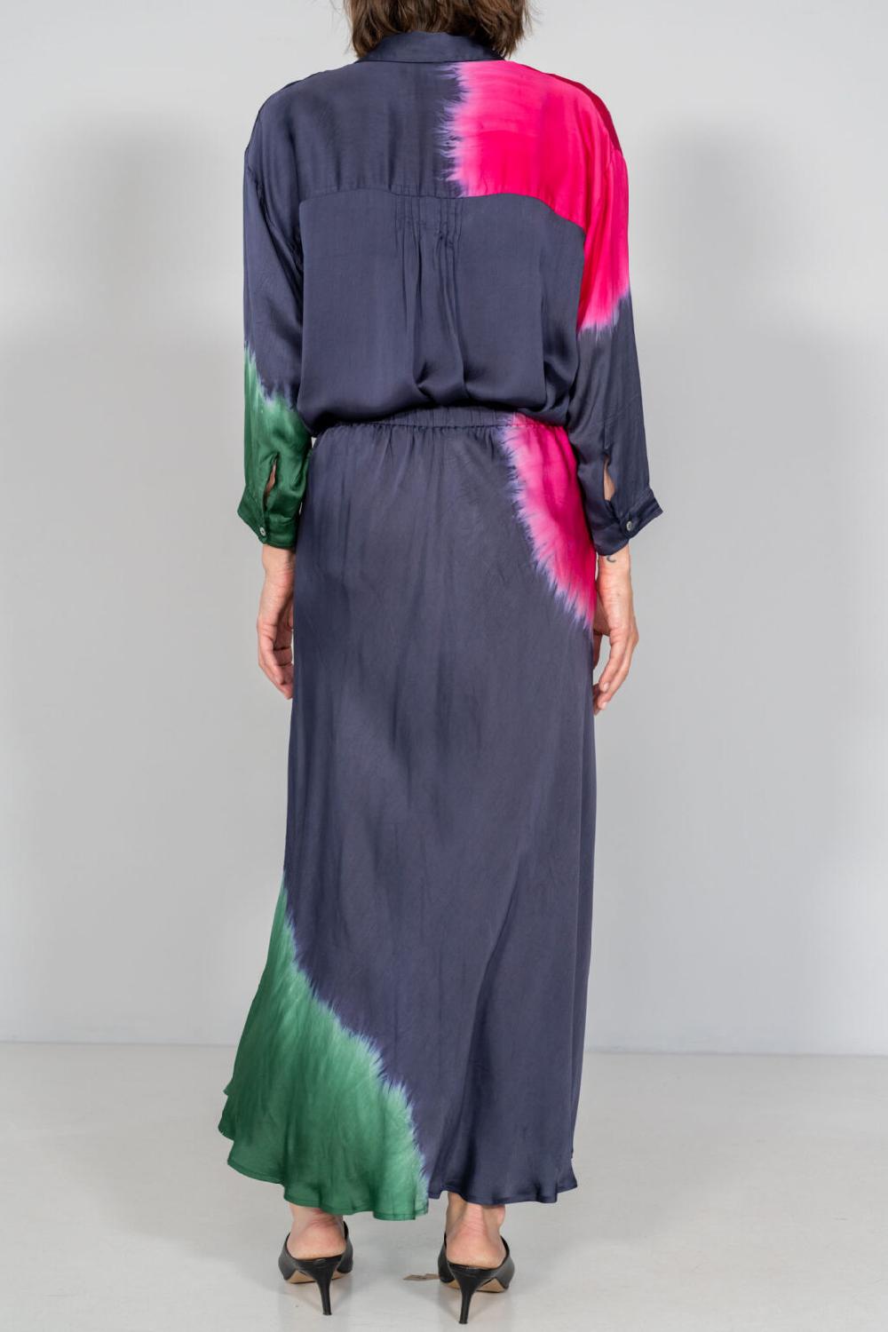 Nous Antwerp CEZANNE SKIRT I Placement Ombre Nuit
