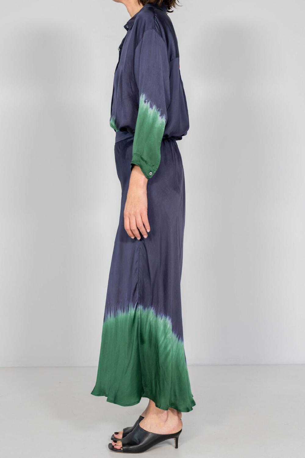 Nous Antwerp CEZANNE SKIRT I Placement Ombre Nuit