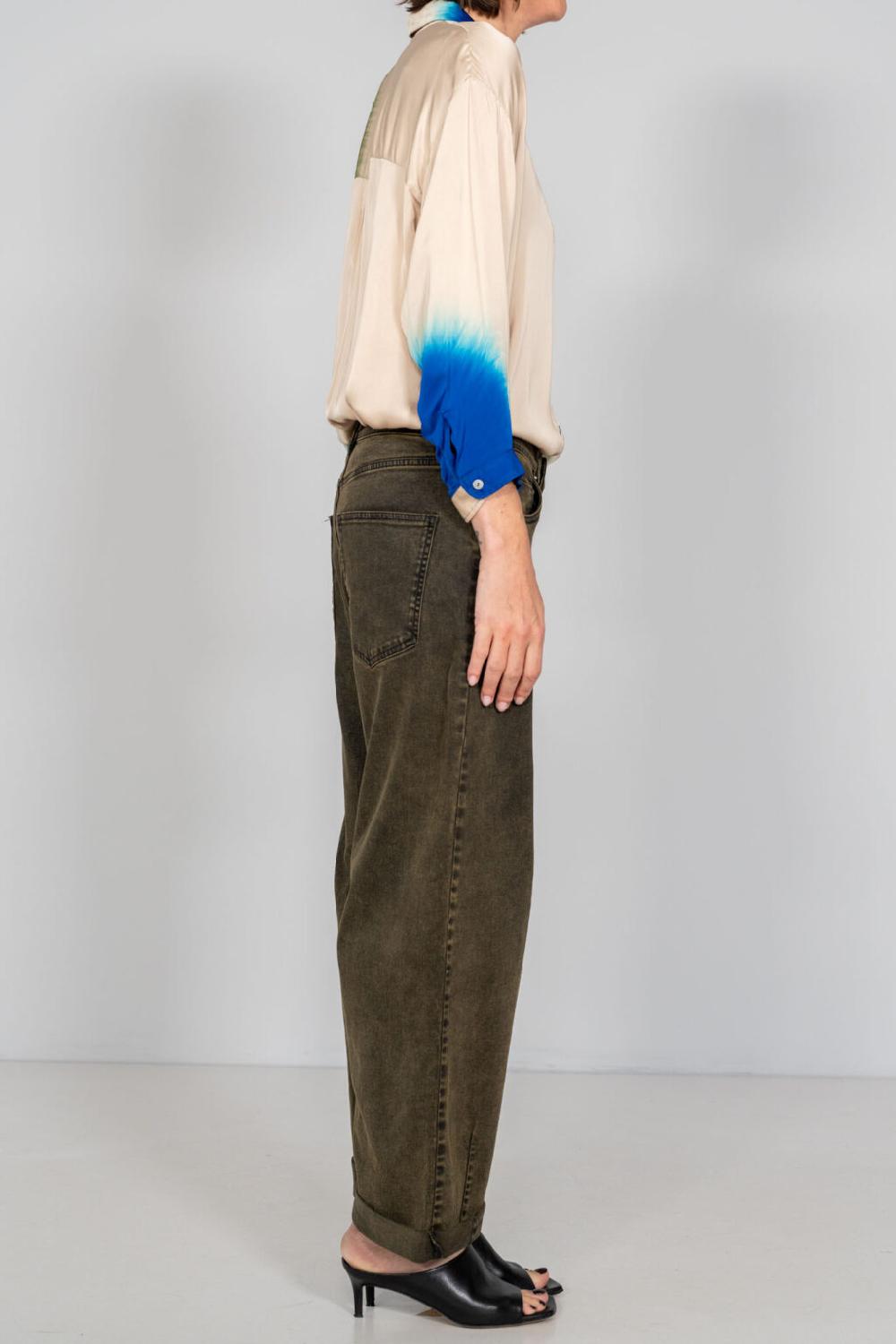 Nous Antwerp DANNY DENIM I Overdye Olive