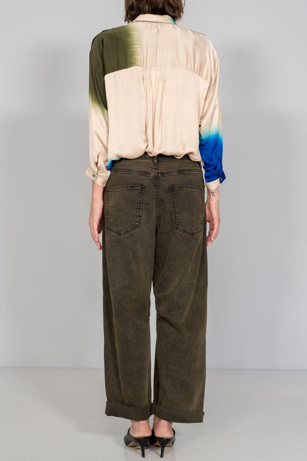Nous Antwerp DANNY DENIM I Overdye Olive