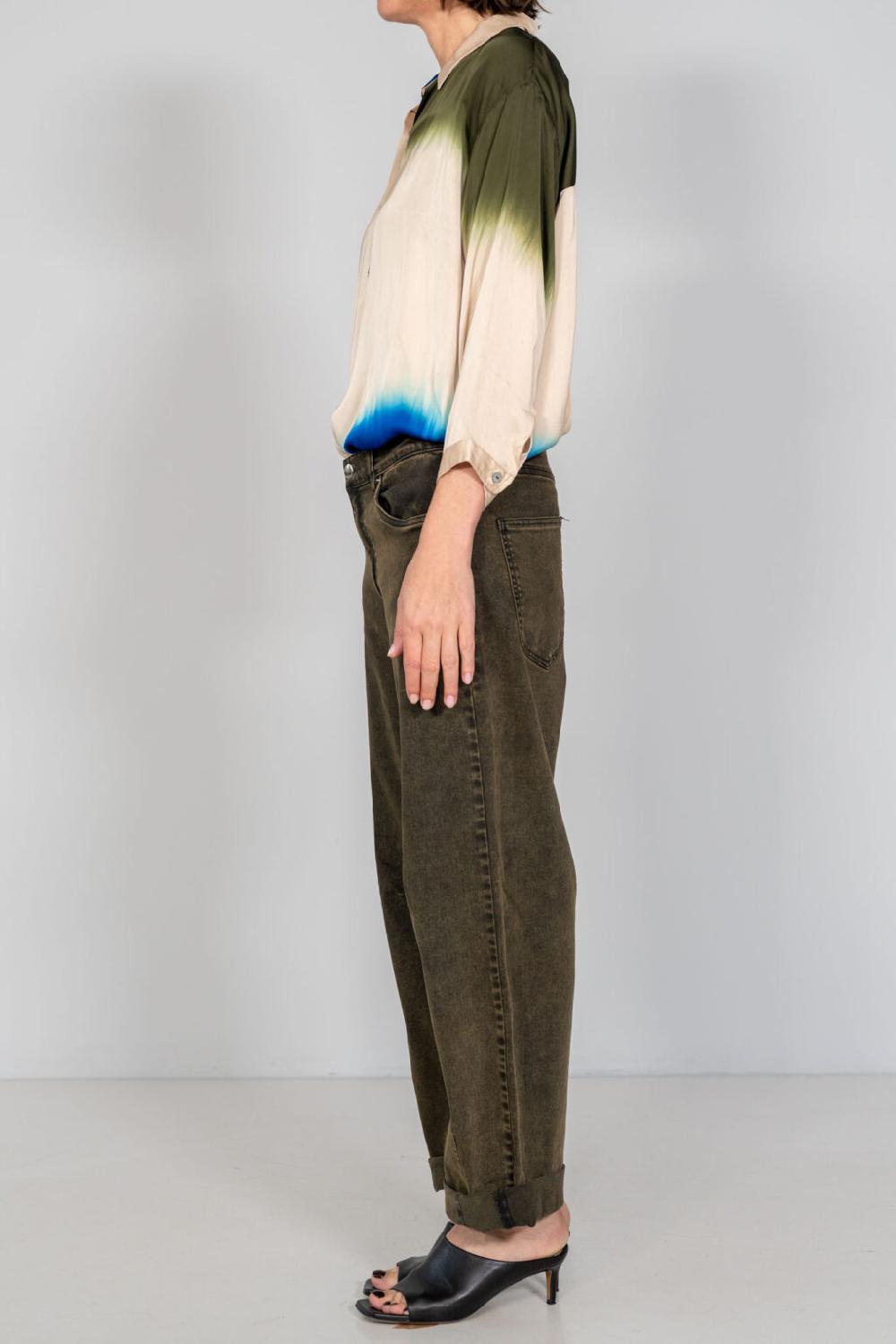Nous Antwerp DANNY DENIM I Overdye Olive