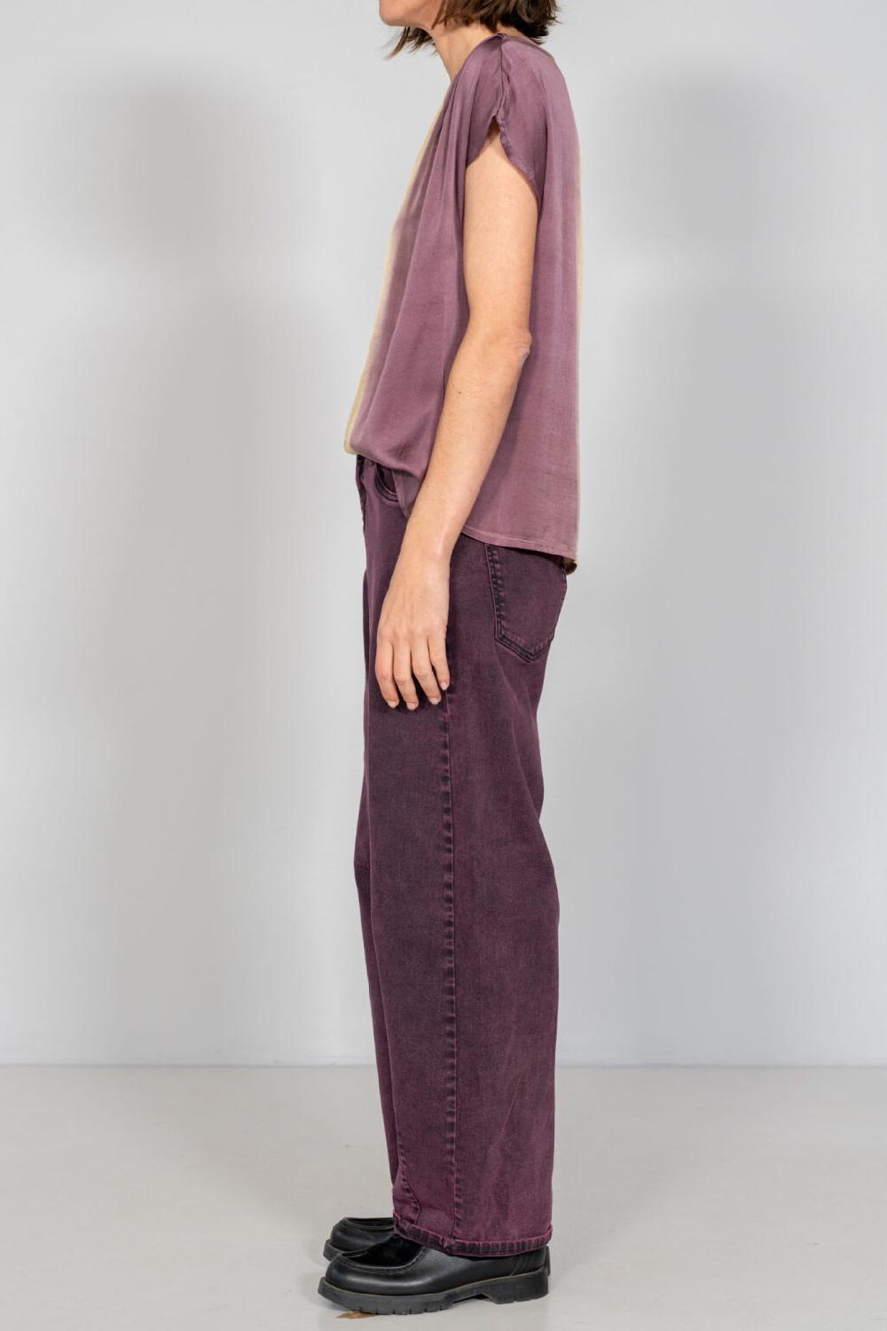 nous Antwerp HELLA TOP I Vertical Ombre Blackish