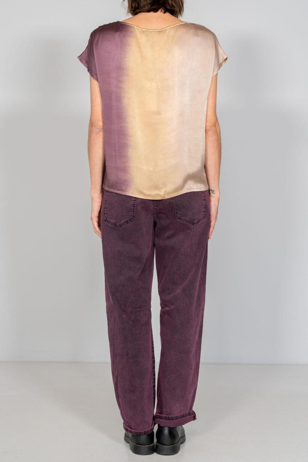 nous antwerp HELLA TOP I Vertical Ombre Blackish