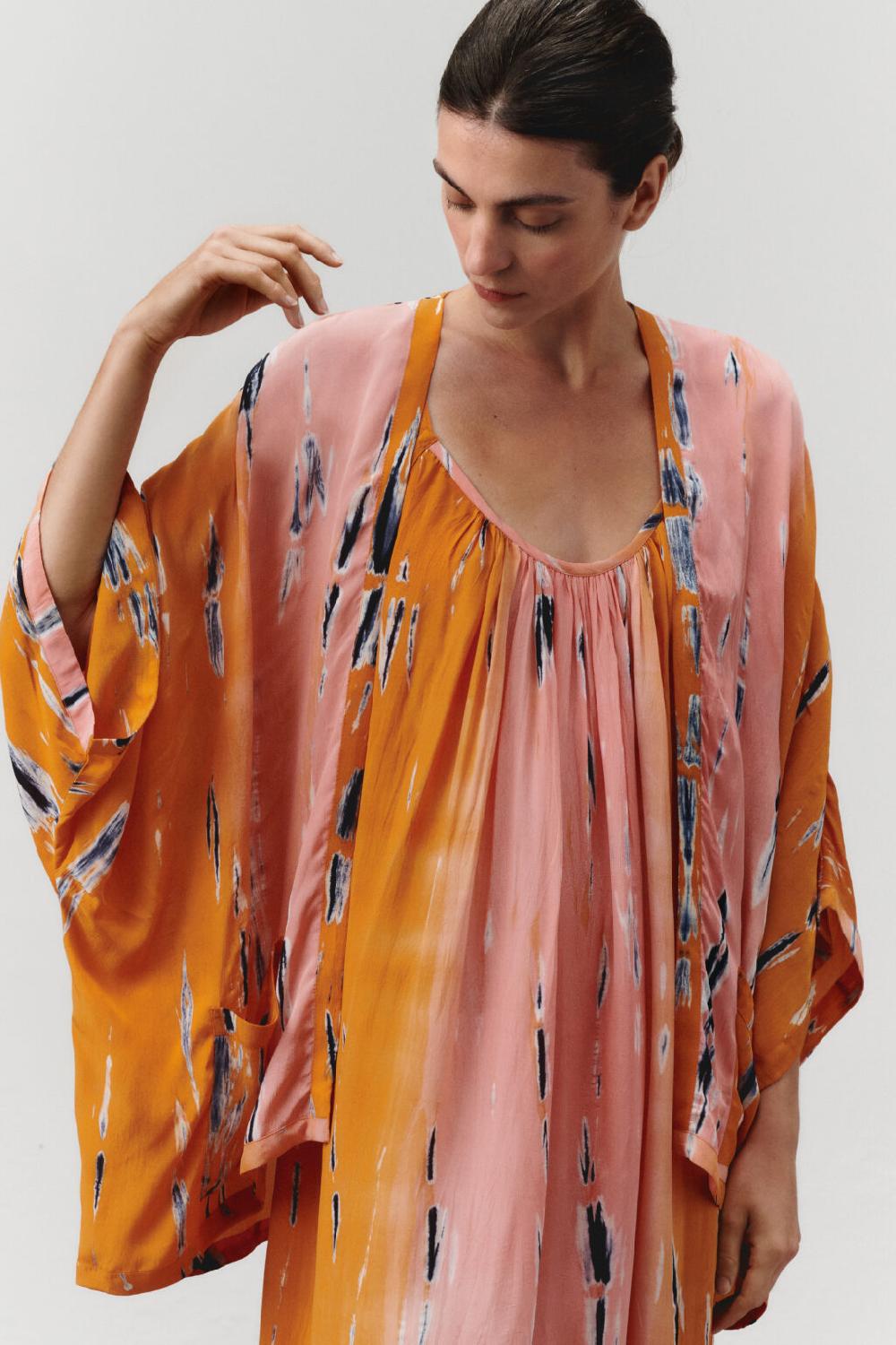 nous antwerp IRIS KIMONO I Holi Rose