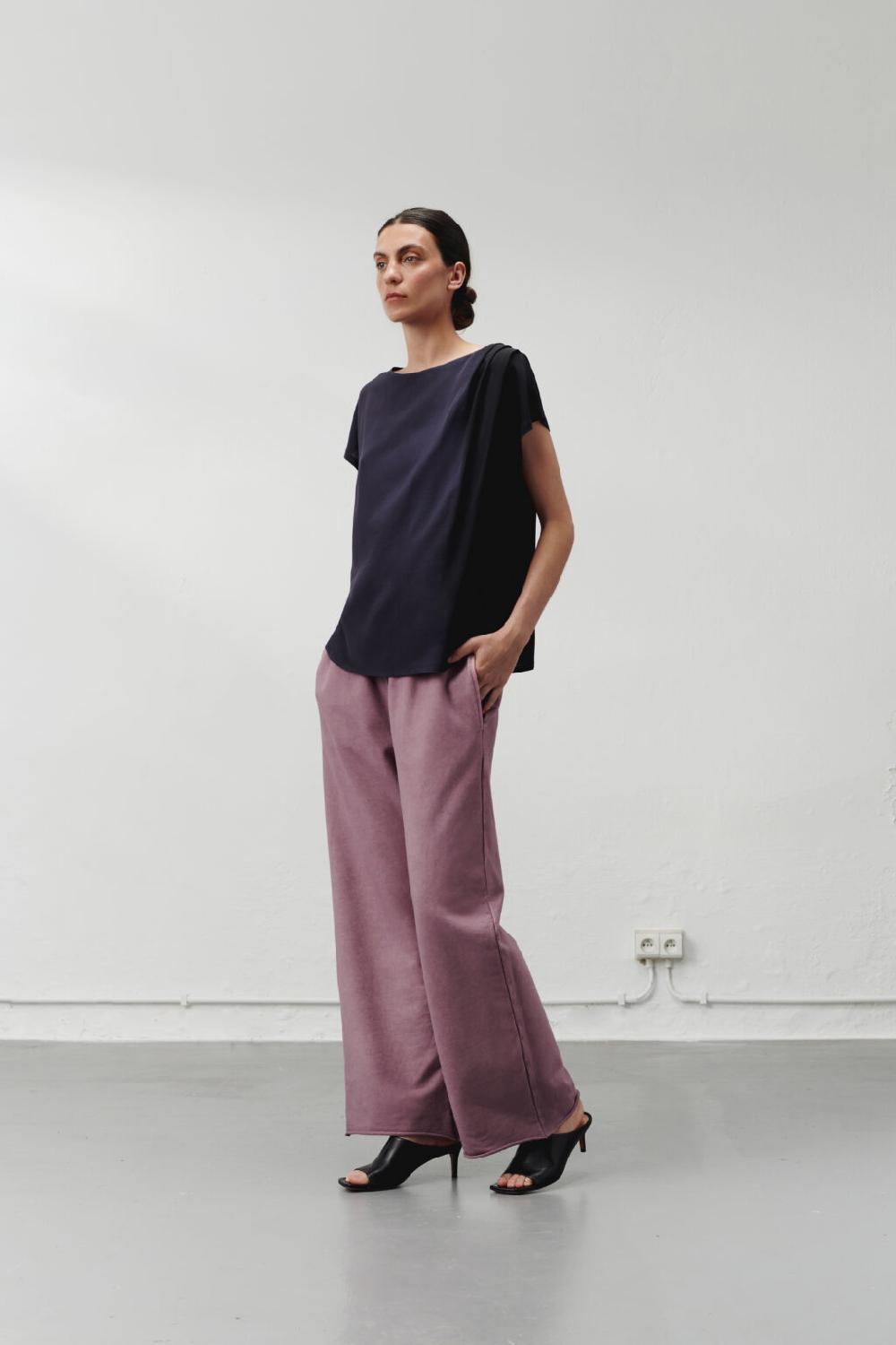 Nous Antwerp JOHNY SWEATPANTS I Vintage Berry