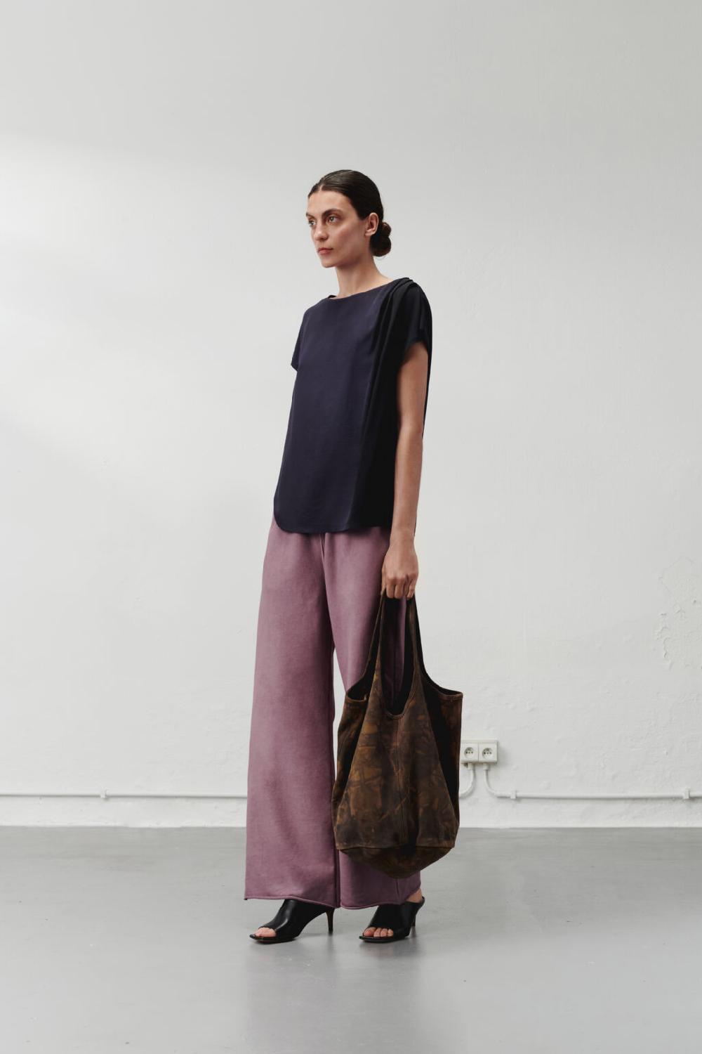 Nous Antwerp JOHNY SWEATPANTS I Vintage Berry