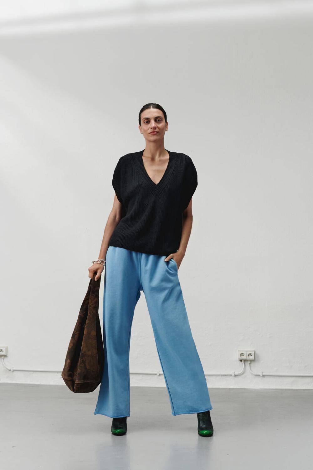 nous antwerp JOHNY SWEATPANTS I Vintage Sky