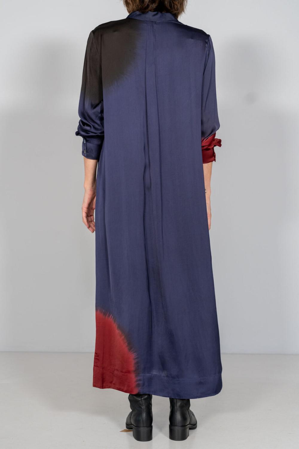 Nous Antwerp KATRIEN DRESS I Placement Ombre Night