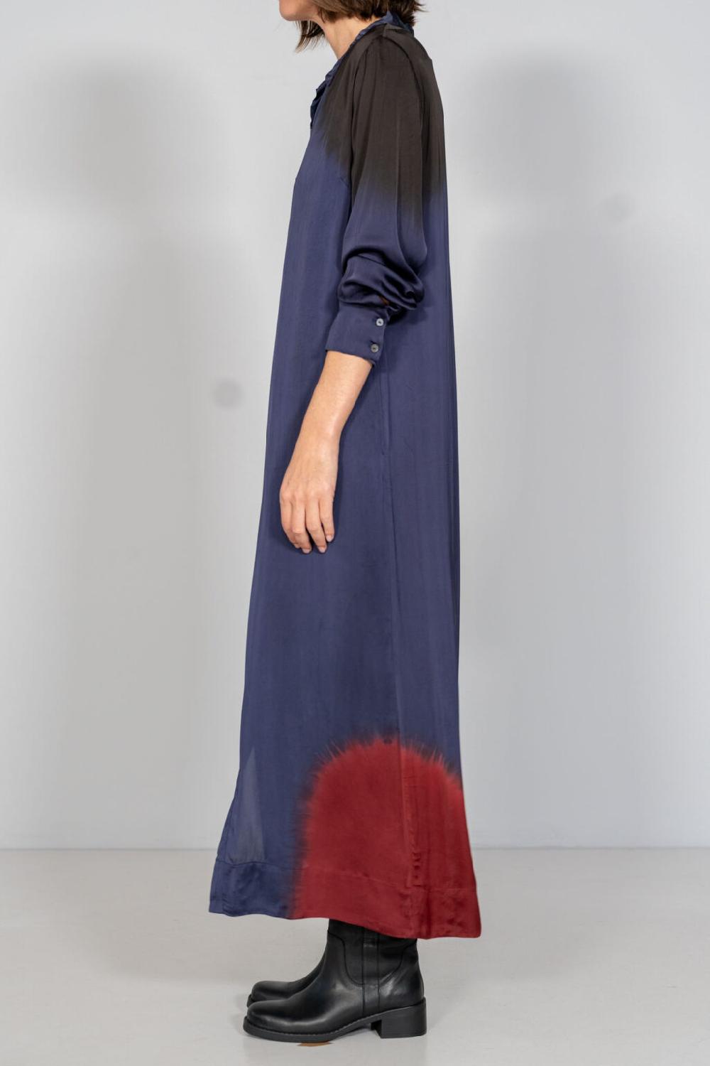 Nous Antwerp KATRIEN DRESS I Placement Ombre Night