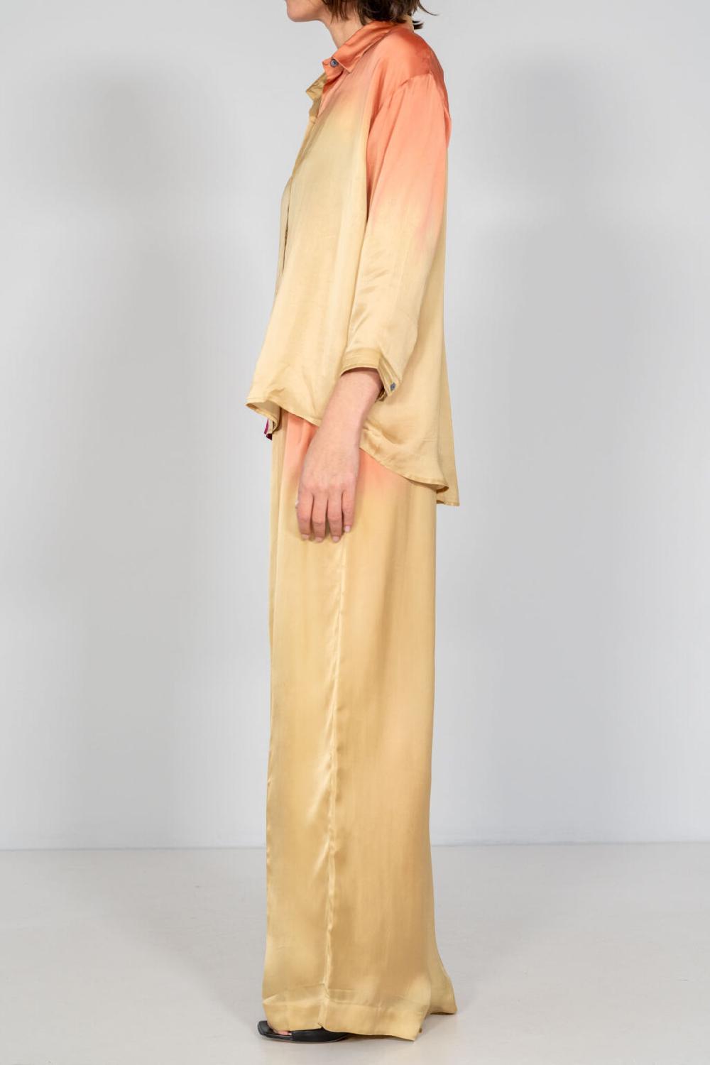 Nous Antwerp MEGANNE BLOUSE I Placement Ombre Sand