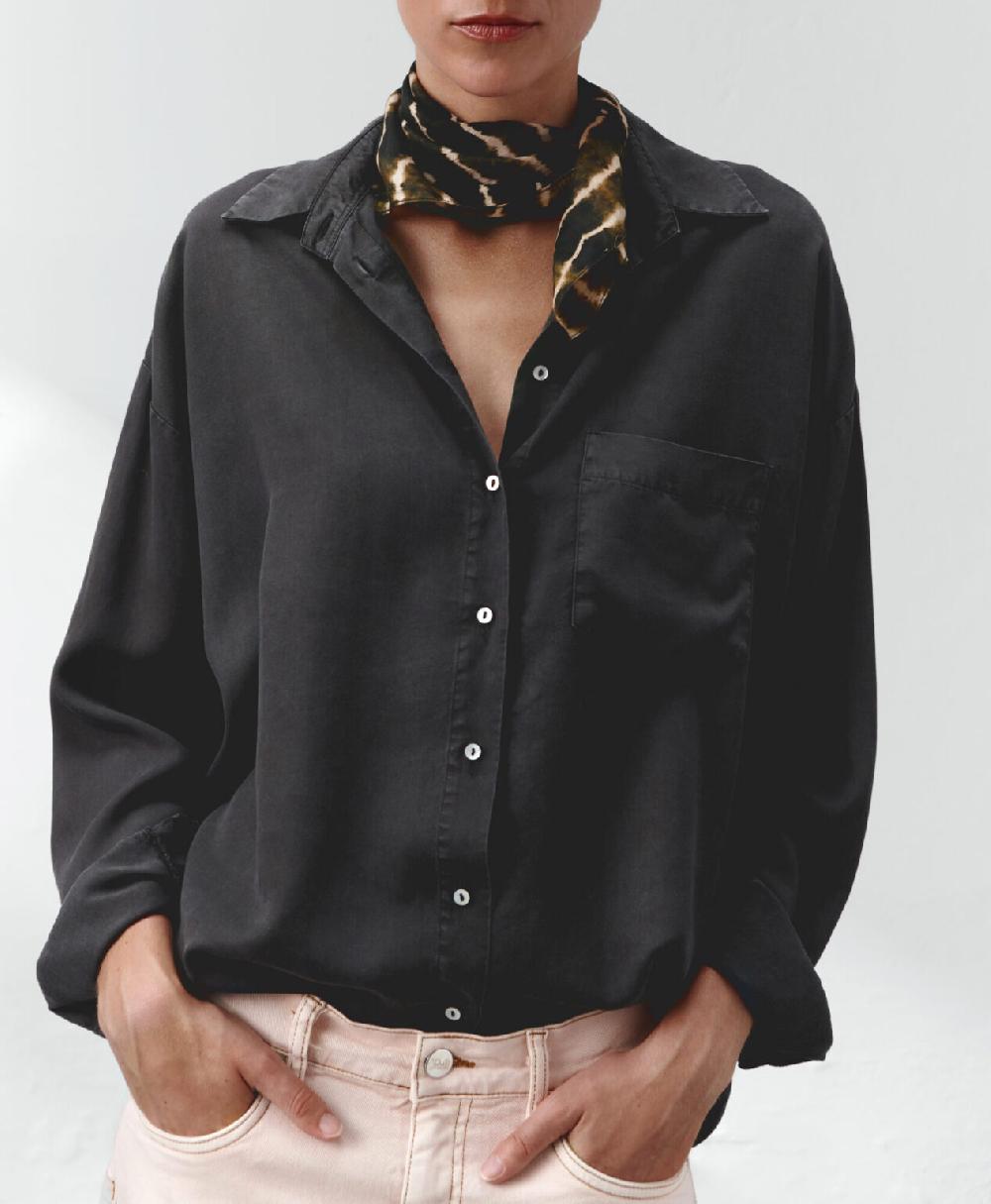 Nous Antwerp MELISSA SHIRT I Vintage Black