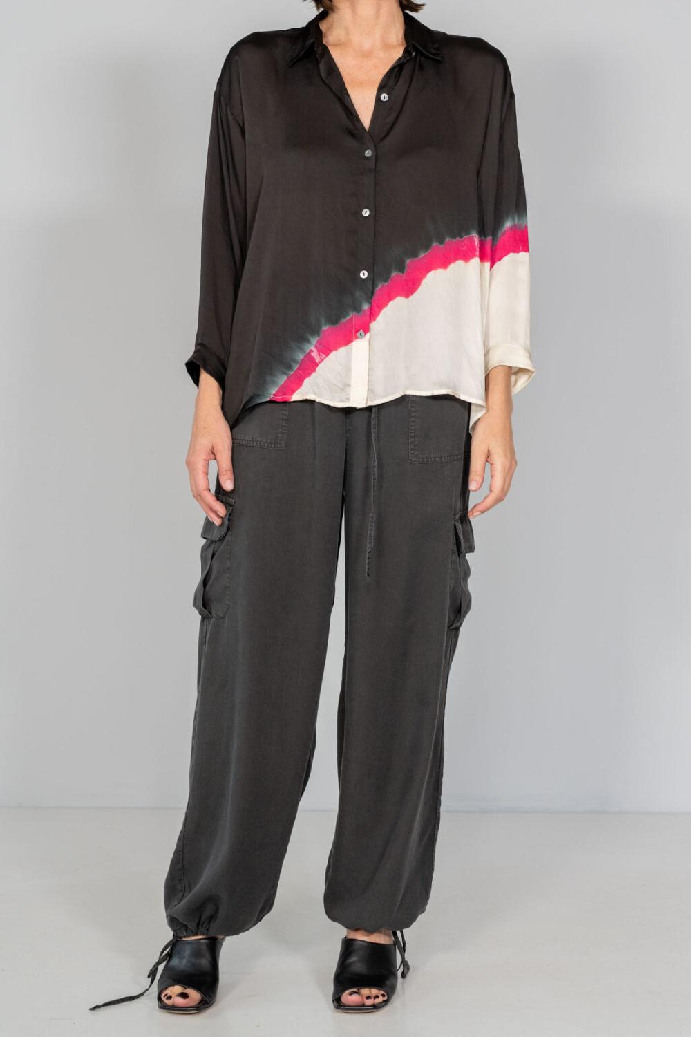 nous antwerp MELVIN PANTS I Vintage Blackish