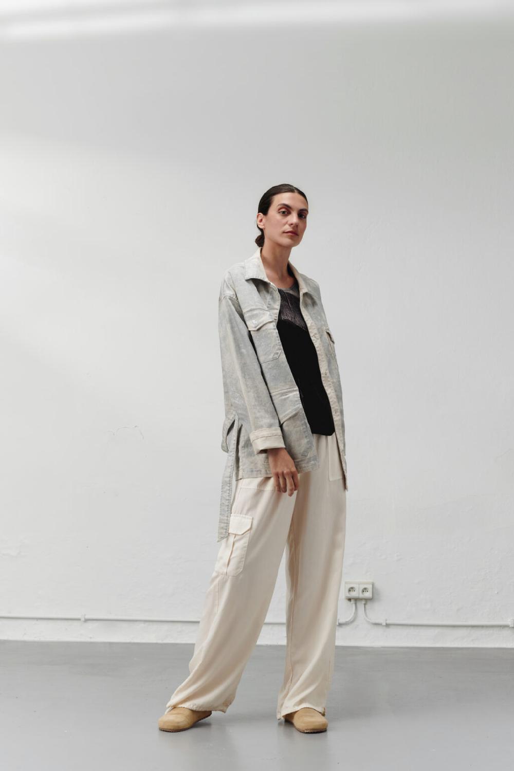 Nous Antwerp MELVIN PANTS I Vintage Cream