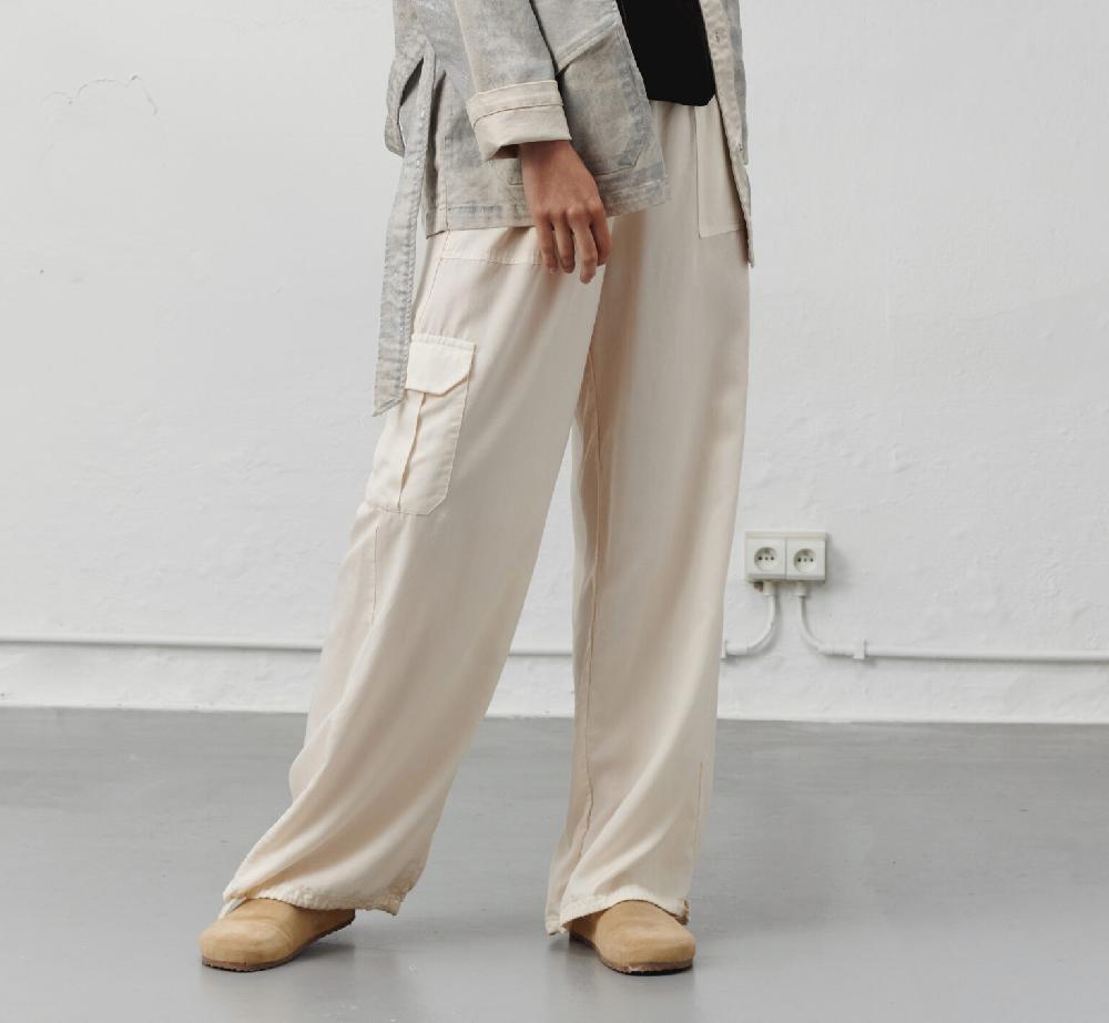 nous antwerp MELVIN PANTS I Vintage Cream