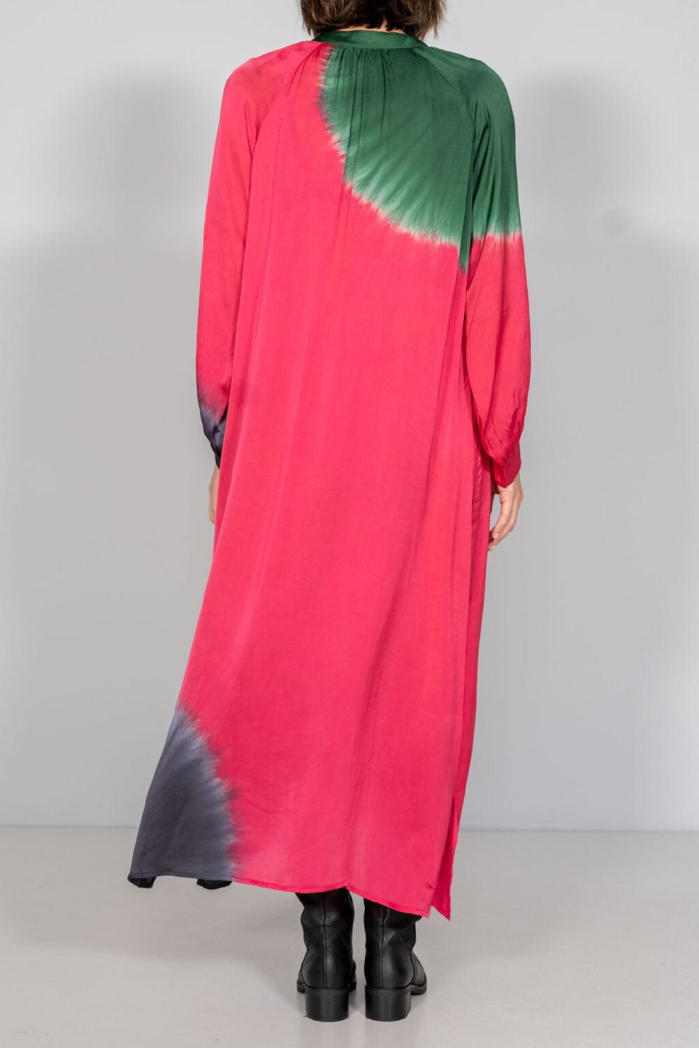Nous Antwerp NICOLE DRESS I Placement Ombre Neon