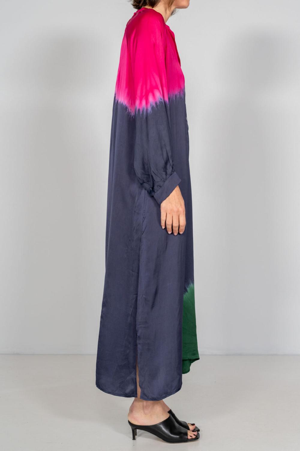 Nous Antwerp NICOLE DRESS I Placement Ombre Nuit