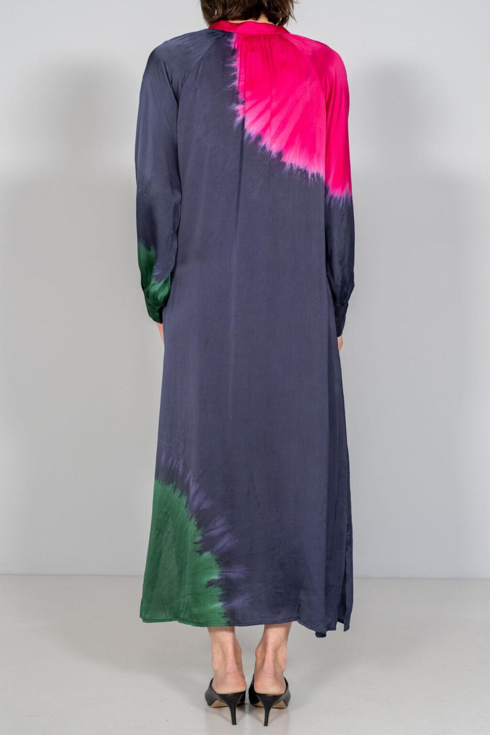 Nous Antwerp NICOLE DRESS I Placement Ombre Nuit