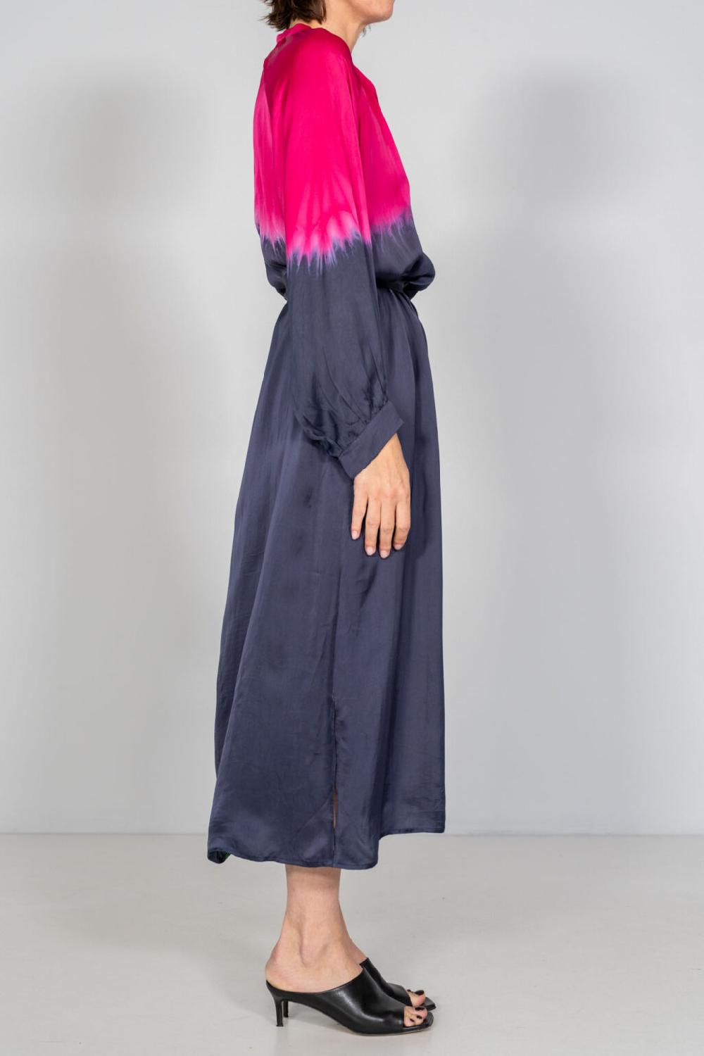 Nous Antwerp NICOLE DRESS I Placement Ombre Nuit