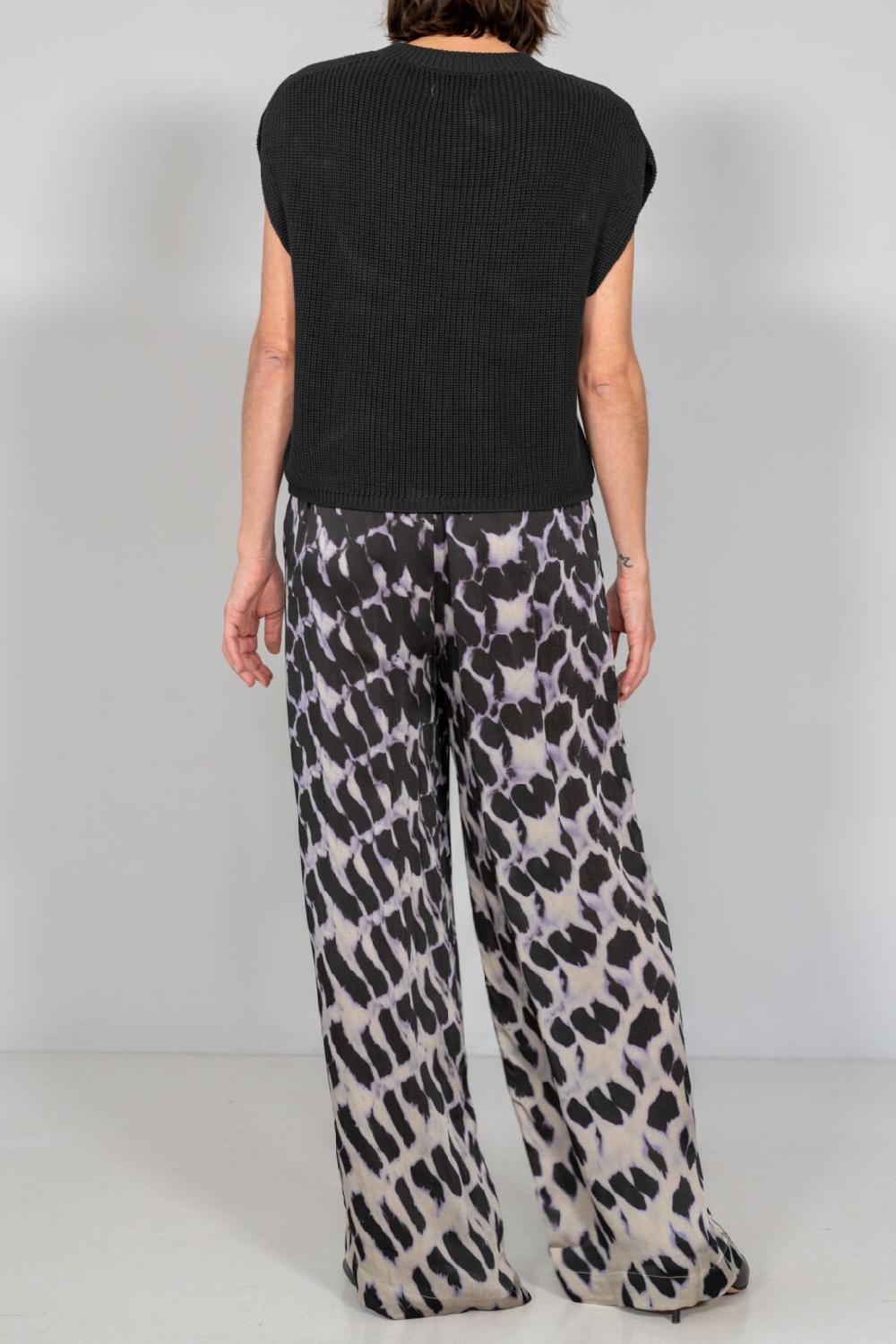 Nous Antwerp OLLIE PANTS I Spots Blackish