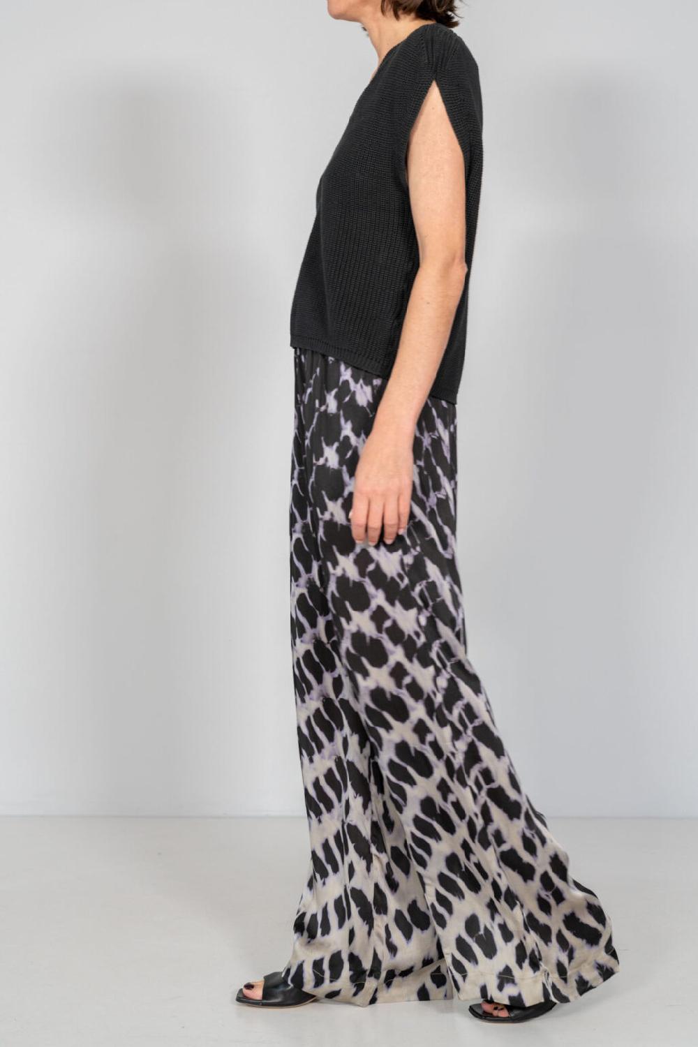 Nous Antwerp OLLIE PANTS I Spots Blackish