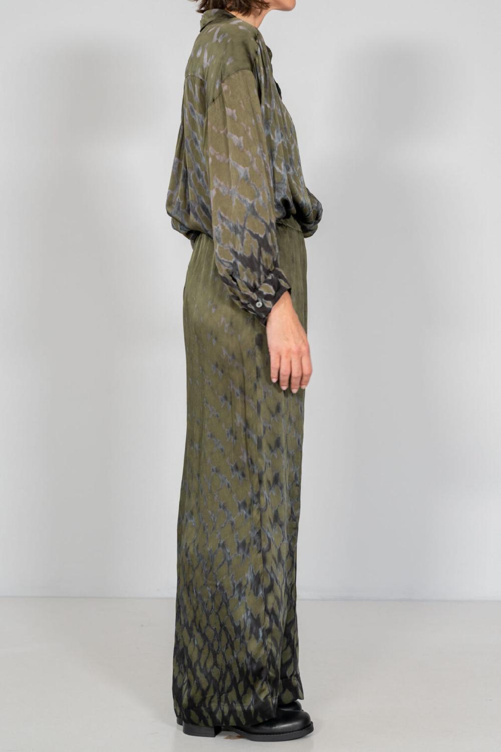 Nous Antwerp OLLIE PANTS I Spots Olive
