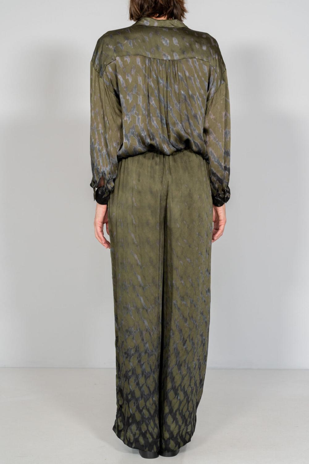 Nous Antwerp OLLIE PANTS I Spots Olive