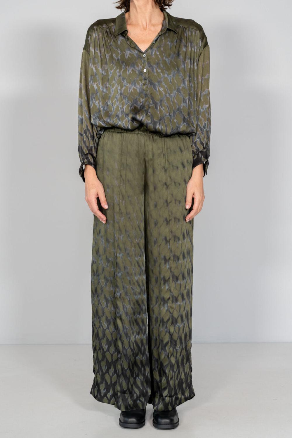 nous antwerp OLLIE PANTS I Spots Olive