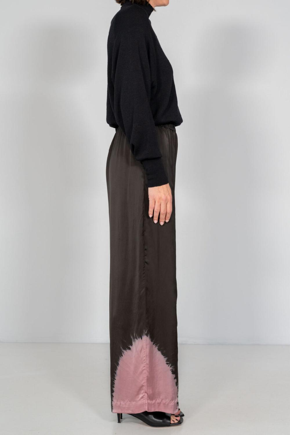 Nous Antwerp OLLIE PANTS I Placement Ombre Blackish