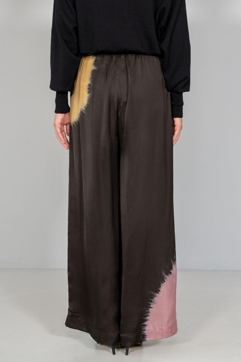 Nous Antwerp OLLIE PANTS I Placement Ombre Blackish