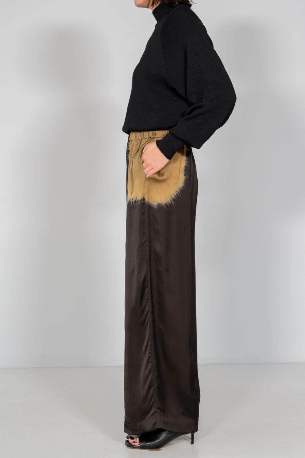 Nous Antwerp OLLIE PANTS I Placement Ombre Blackish